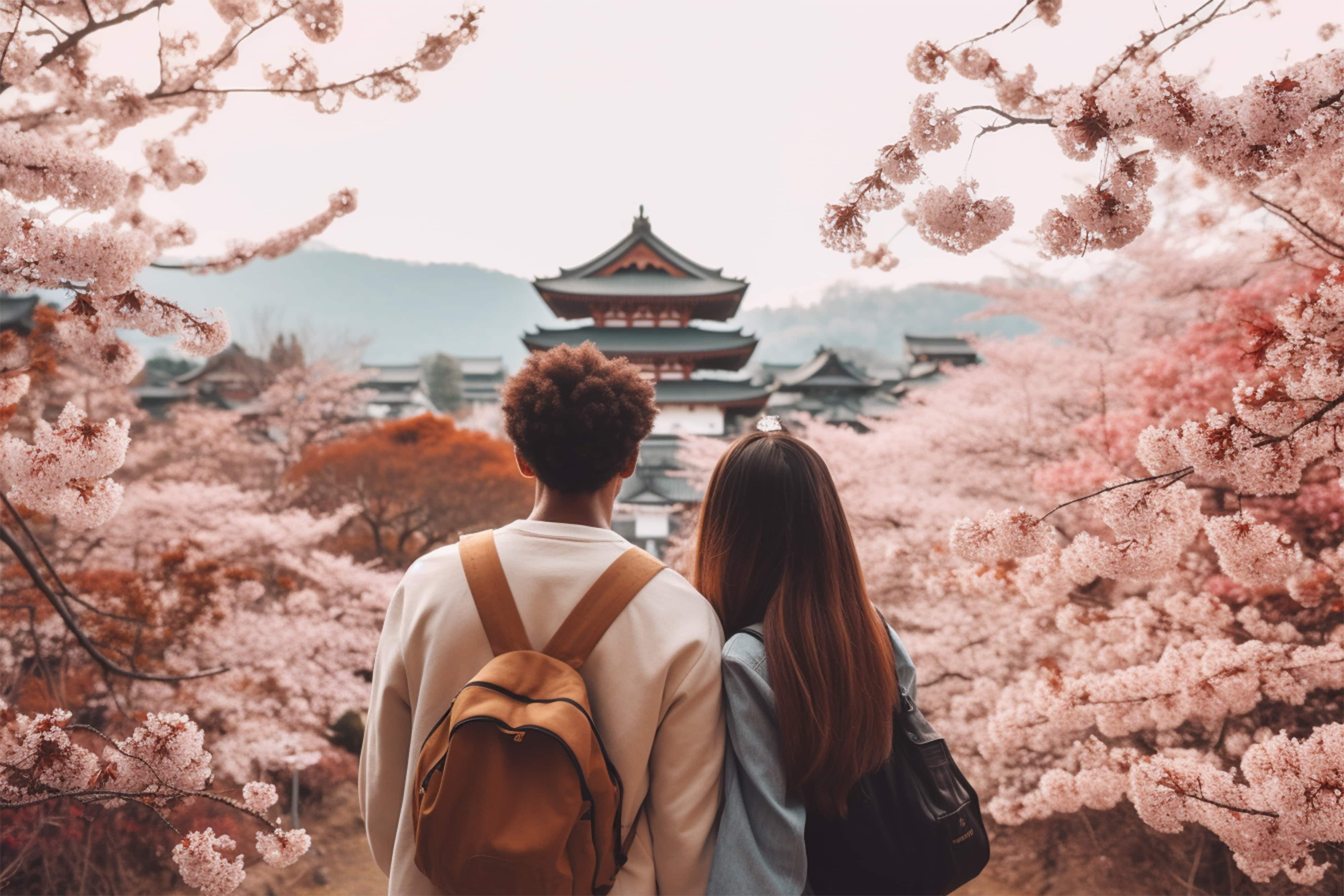 US traveler exploring Japan with health awareness - A proactive approach to staying healthy while traveling